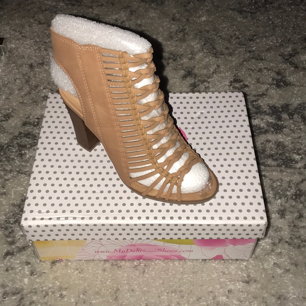 Caged Open Toe Sandals